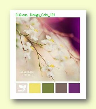 Вариант сочетания цветов в Дизайне №181