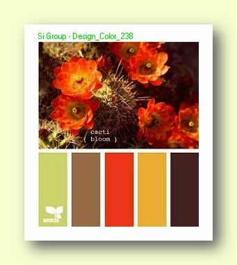 Вариант сочетания цветов в Дизайне №238