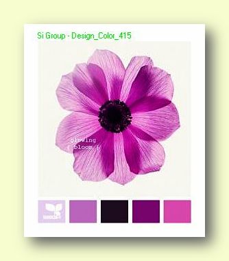 Вариант сочетания цветов в Дизайне №415